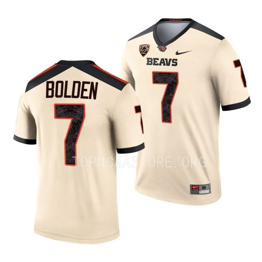 2022 oregon state beavers silas bolden cream alternate football legend jersey scaled