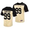 2022 purdue boilermakers micah carter gold vapor untouchable football jersey scaled