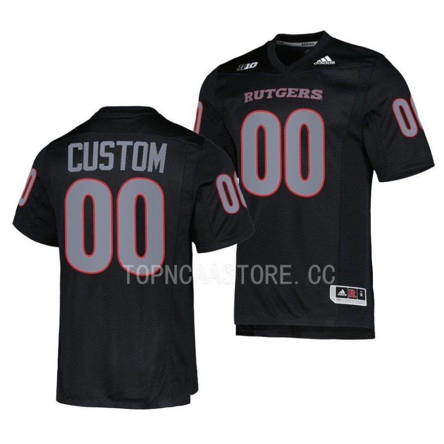 2022 rutgers scarlet knights custom black premier football jersey scaled