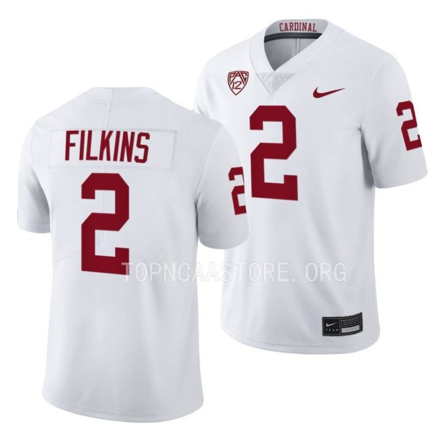 2022 stanford cardinal casey filkins white limited football jersey scaled