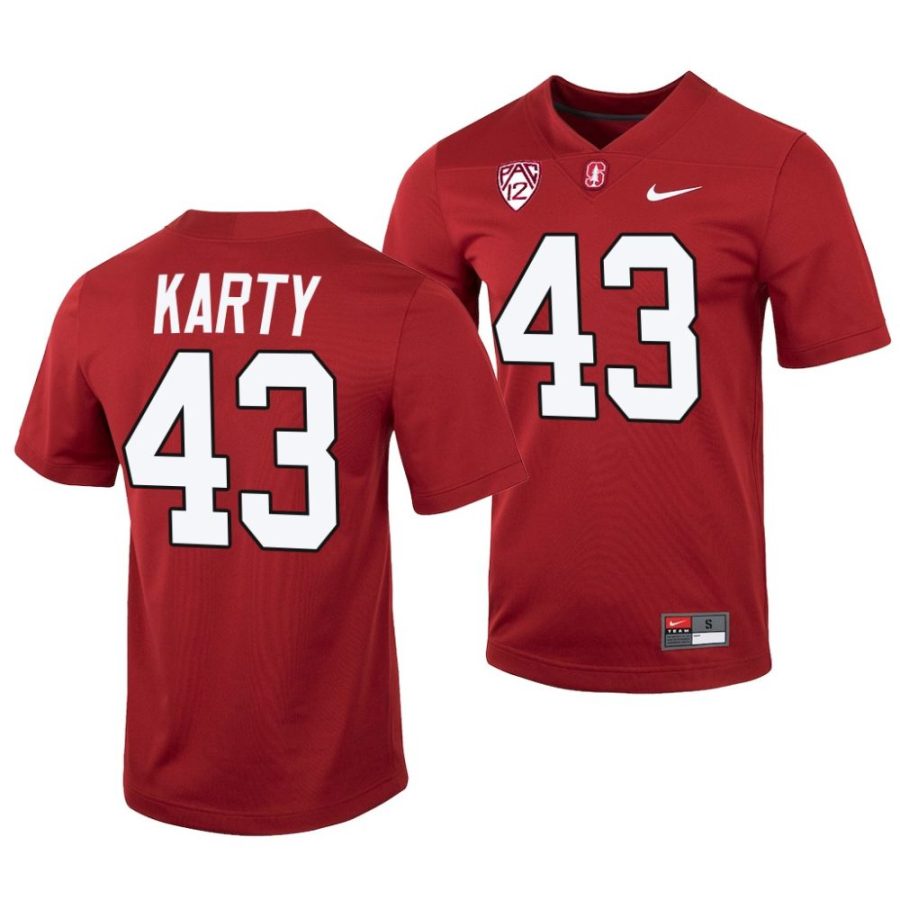 2022 stanford cardinal joshua karty cardinal untouchable football jersey scaled
