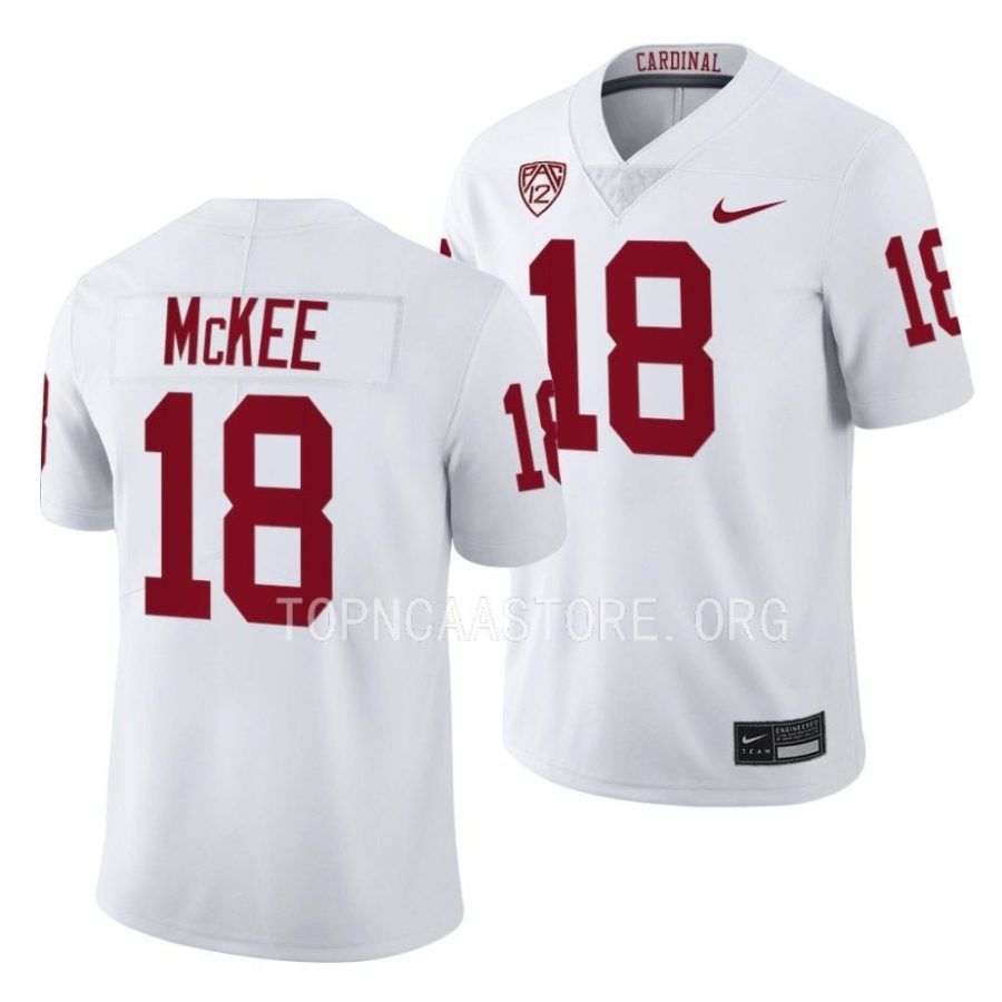2022 stanford cardinal tanner mckee white limited football jersey scaled