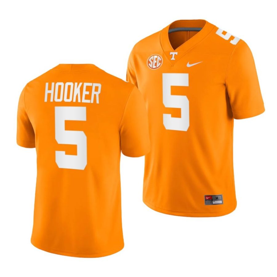 2022 tennessee volunteers hendon hooker orange college football game jersey scaled