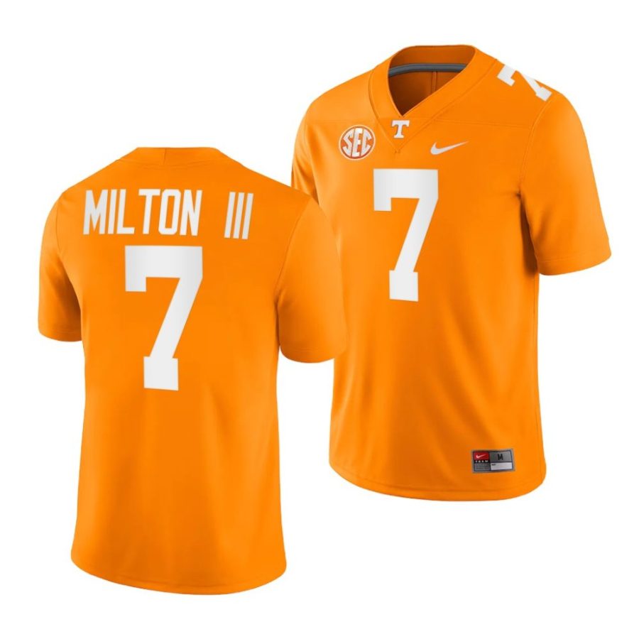 2022 tennessee volunteers joe milton iii orange college football game jersey scaled