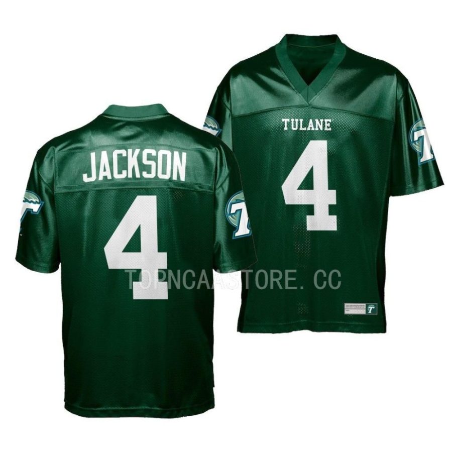 2022 tulane green wave jha'quan jackson green college football jersey scaled