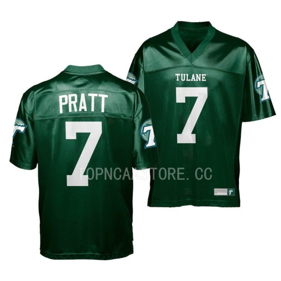 2022 tulane green wave michael pratt green college football jersey scaled