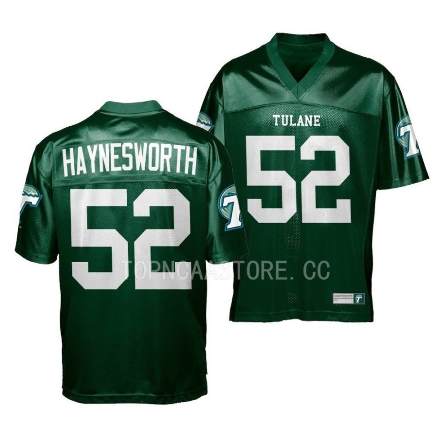 2022 tulane green wave sincere haynesworth green college football jersey scaled