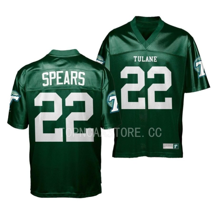 2022 tulane green wave tyjae spears green college football jersey scaled