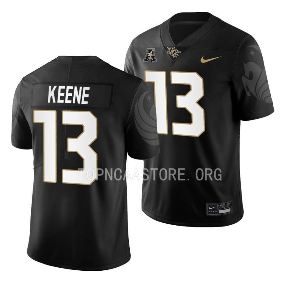 2022 ucf knights mikey keene black college football game jersey scaled