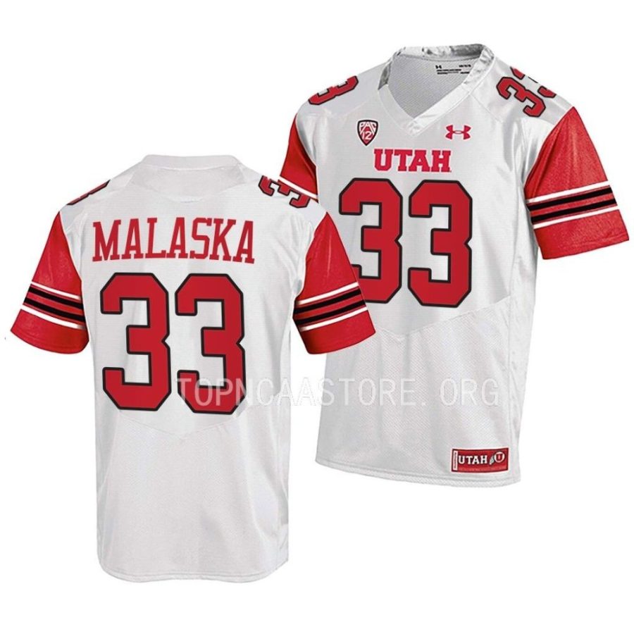 2022 utah utes jocelyn malaska white college football jersey scaled