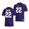 2022 washington huskies cameron davis purple college football nil replica jersey scaled