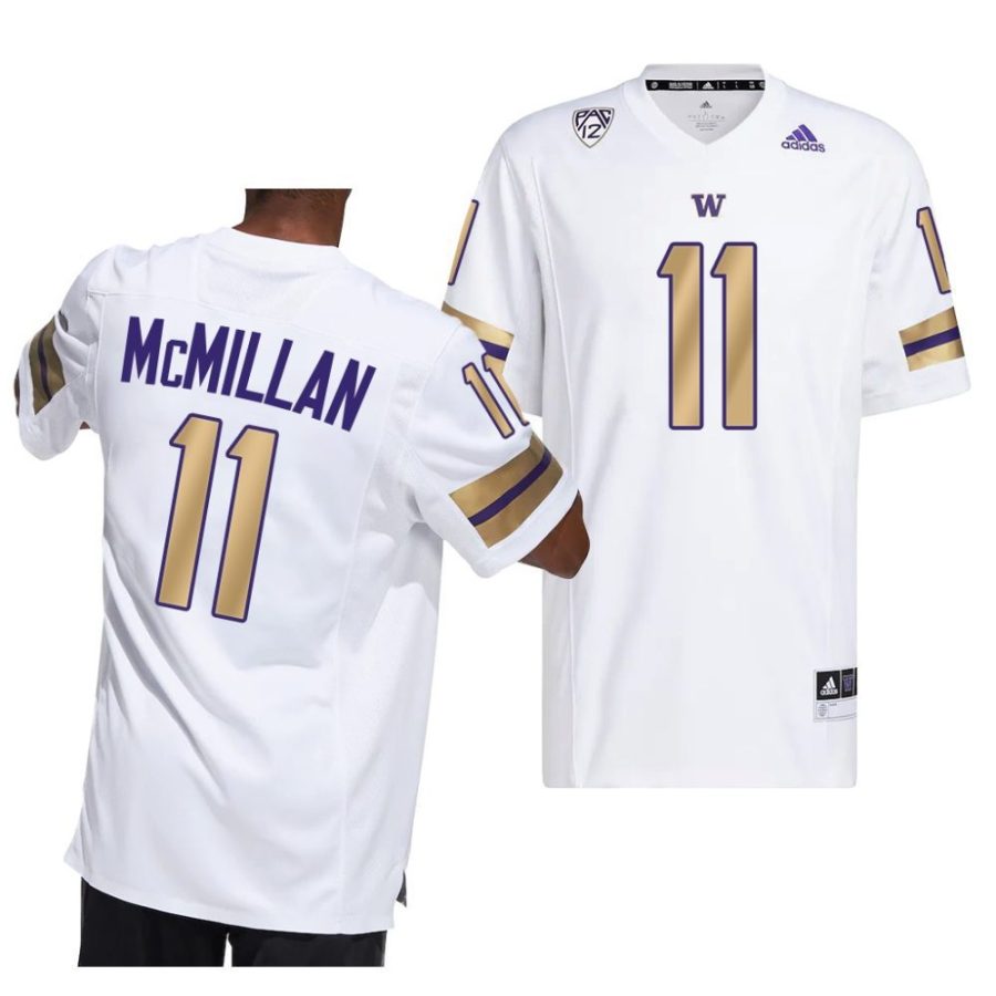 2022 washington huskies jalen mcmillan white husky royalty premier strategy jersey scaled