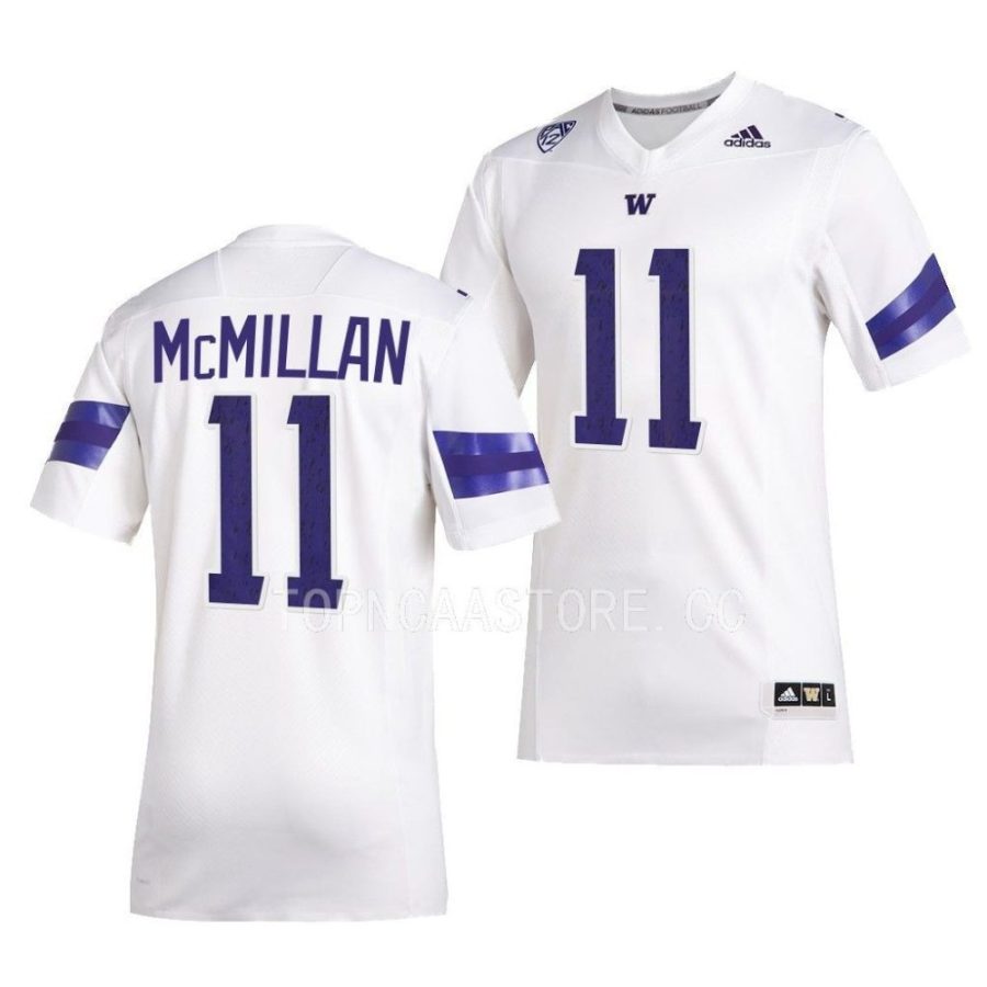 2022 washington huskies jalen mcmillan white premier football jersey scaled