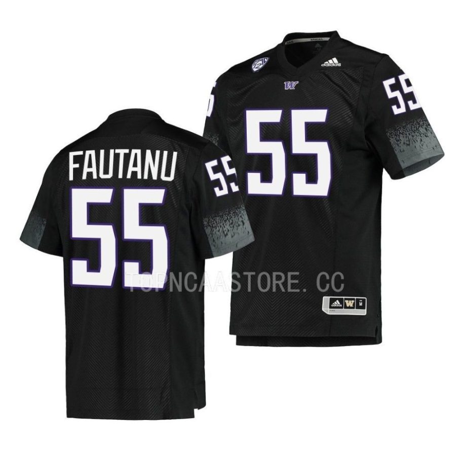 2022 washington huskies troy fautanu black team premier football jersey scaled