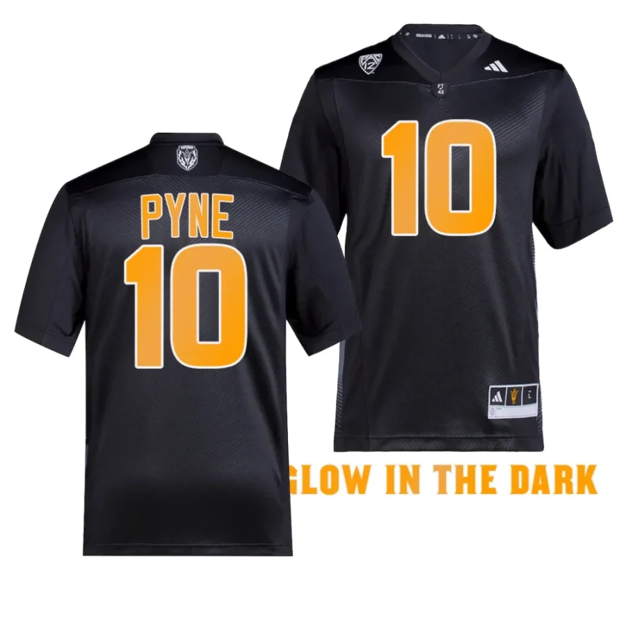 2023 arizona state sun devils drew pyne black ghost story premier football jersey scaled