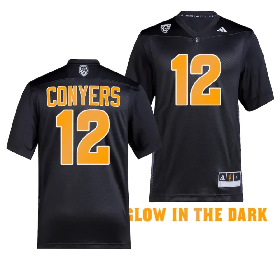 2023 arizona state sun devils jalin conyers black ghost story premier football jersey scaled