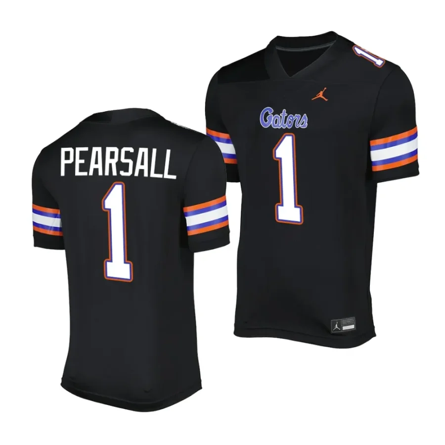 2023 florida gators ricky pearsall black alternate game salute to service jersey scaled