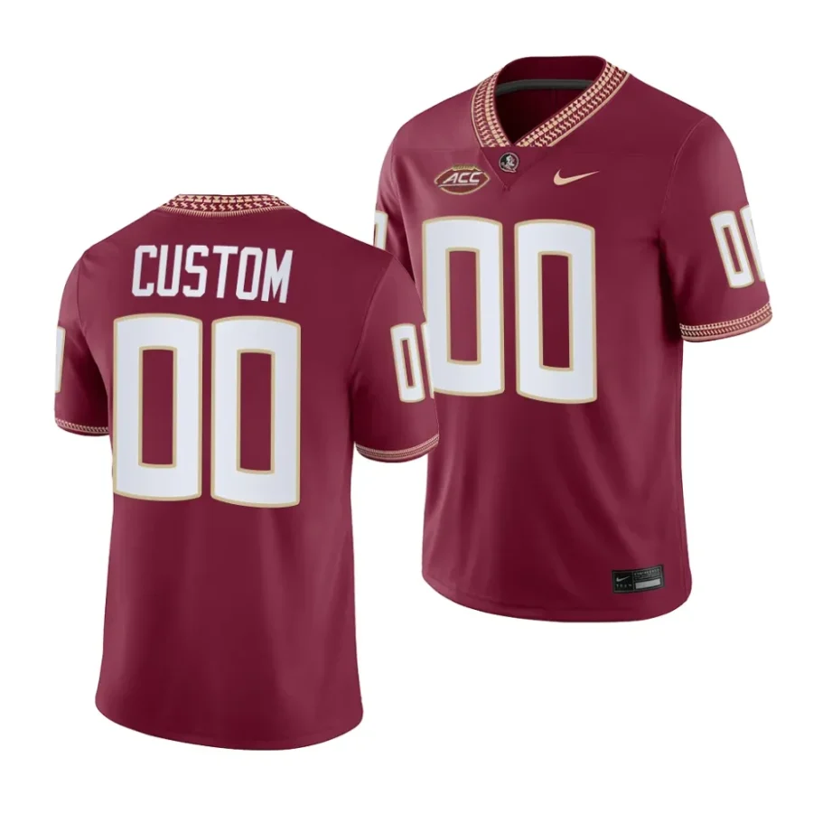 2023 florida state seminoles custom garnet nil football game jersey scaled