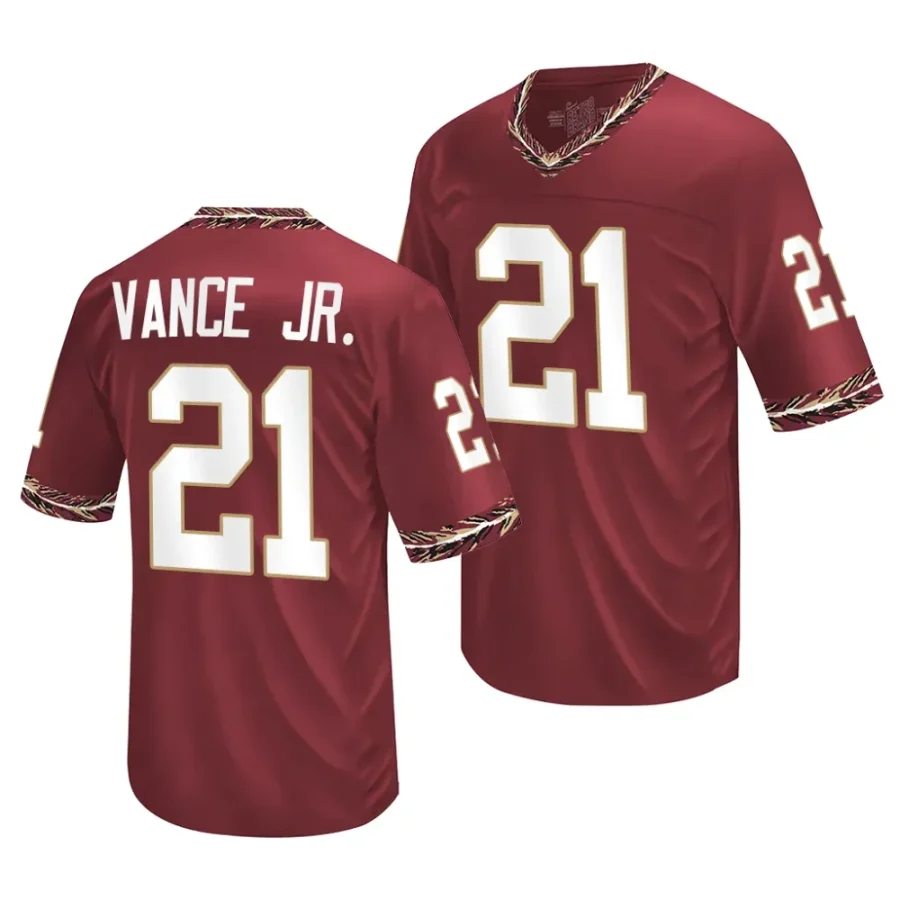 2023 florida state seminoles greedy vance jr. garnet college football replica jersey scaled