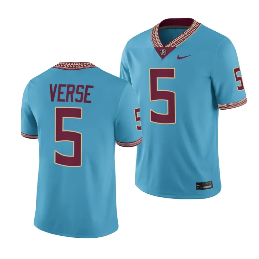 2023 florida state seminoles jared verse turquoise seminole heritage game jersey scaled