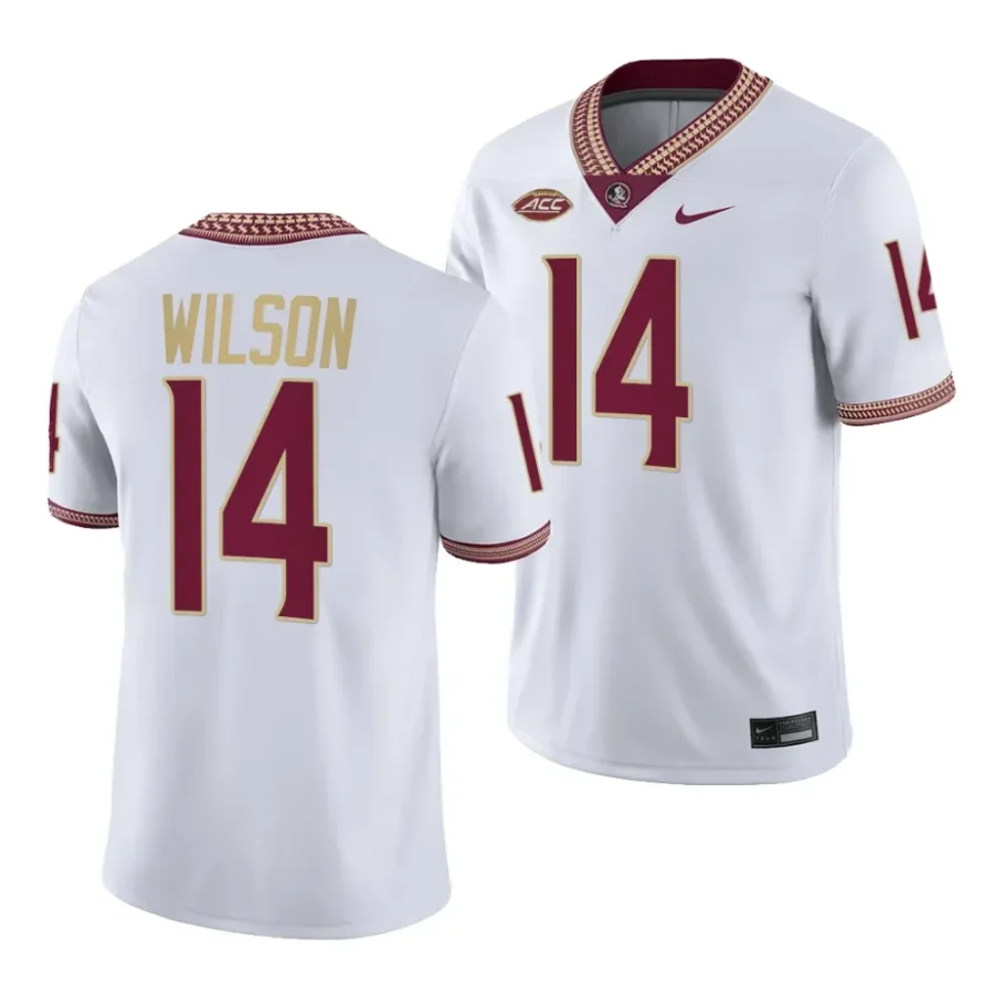 2023 florida state seminoles johnny wilson white college football game jersey scaled