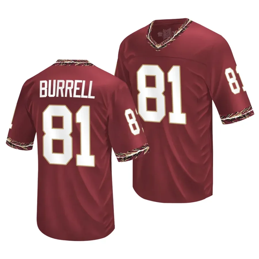 2023 florida state seminoles joshua burrell garnet college football replica jersey scaled