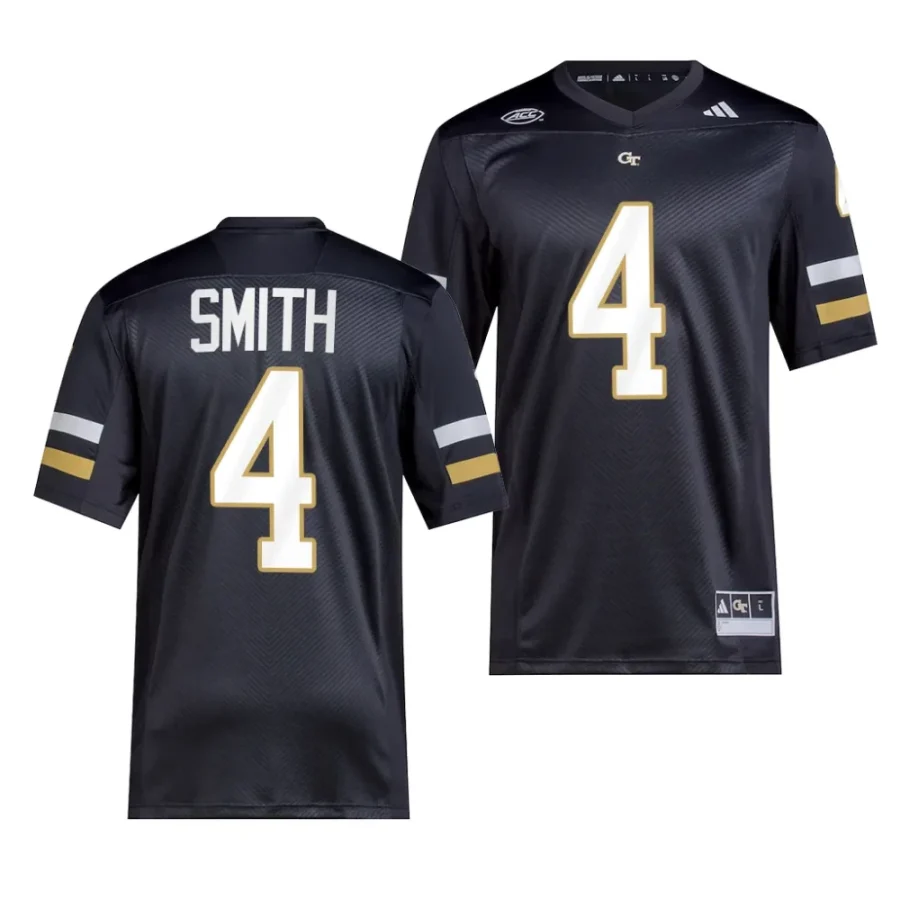 2023 georgia tech yellow jackets dontae smith black premier college football jersey scaled