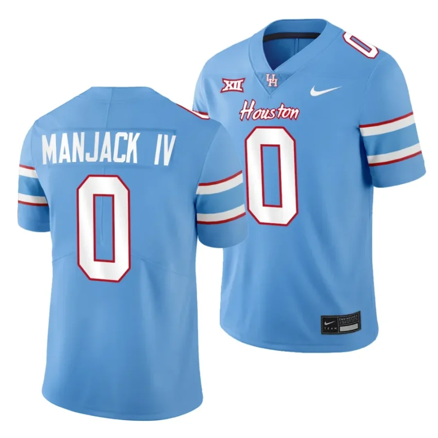 2023 houston cougars joseph manjack iv blue oilers themed football jersey scaled