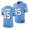 2023 houston cougars malik fleming blue oilers themed football jersey scaled