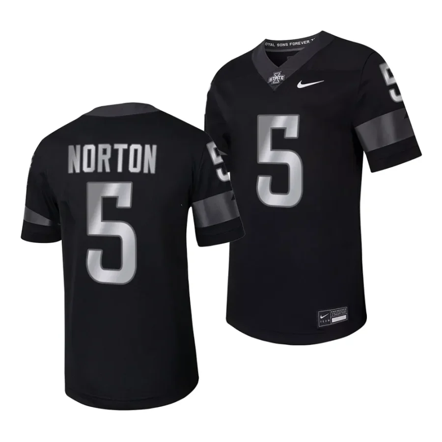 2023 iowa state cyclones cartevious norton black alternate football replica jersey scaled