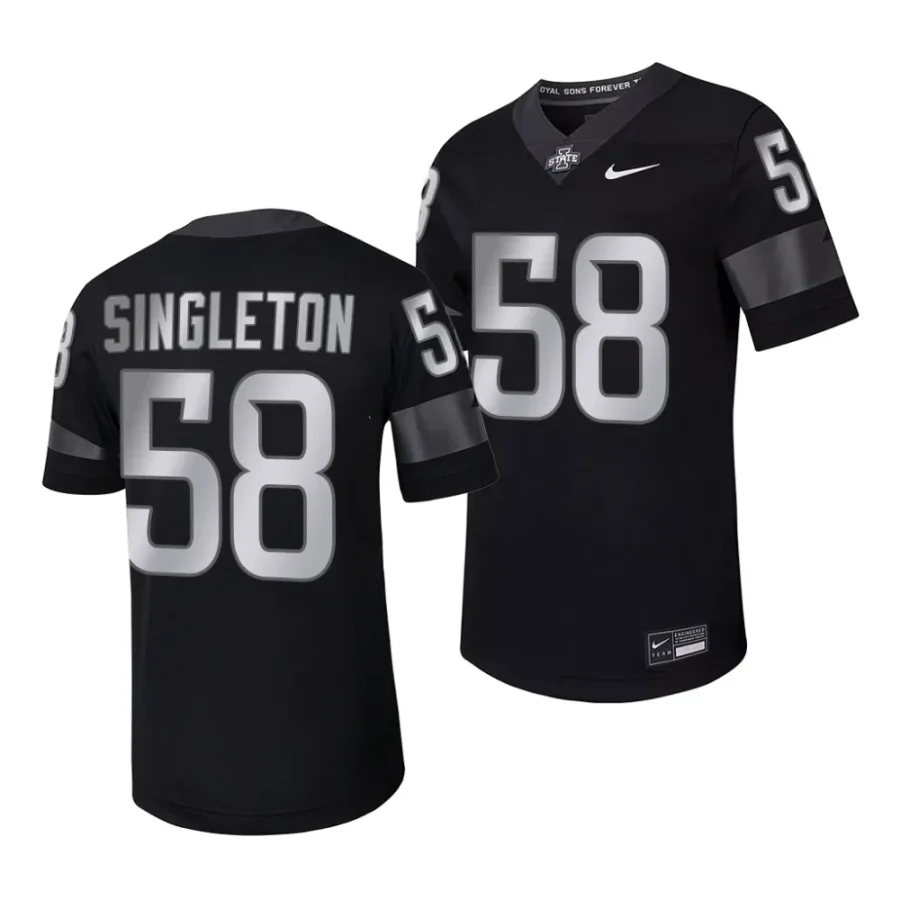 2023 iowa state cyclones j.r. singleton black alternate football replica jersey scaled