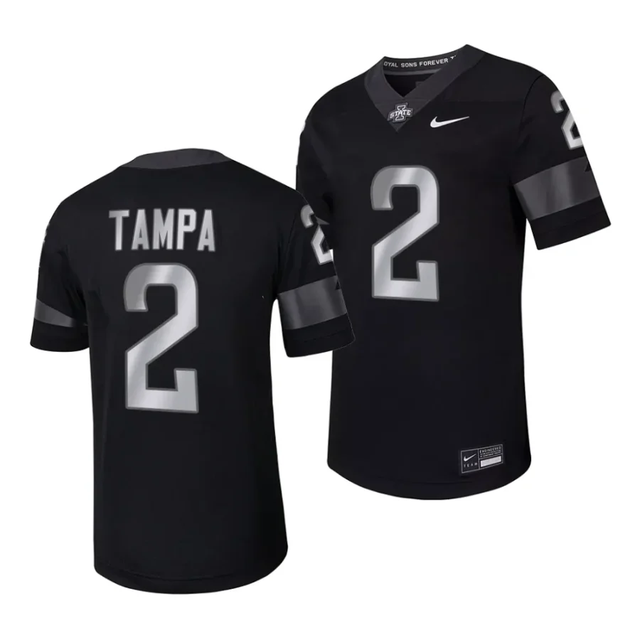 2023 iowa state cyclones t.j. tampa black alternate football replica jersey scaled