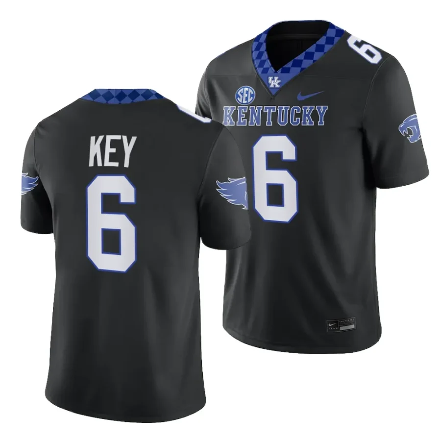 2023 kentucky wildcats dane key black alternate game football jersey scaled