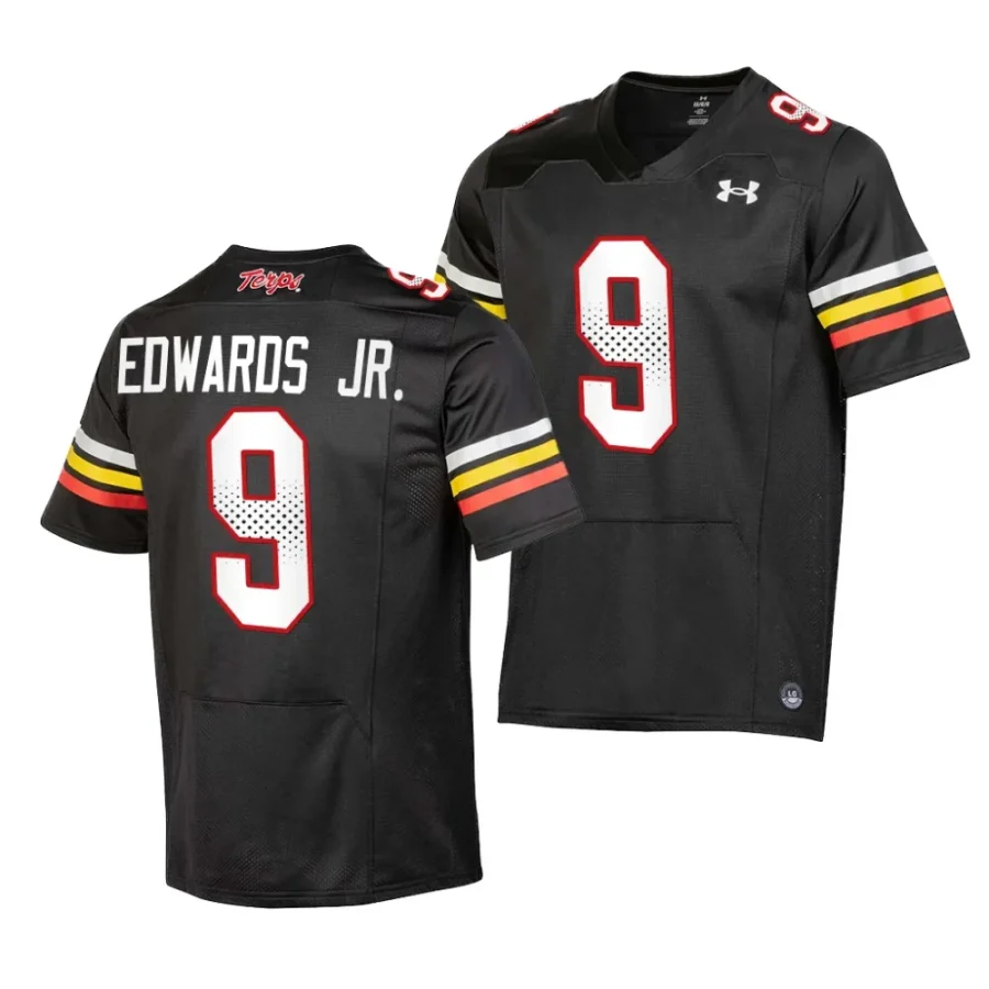 2023 maryland terrapins billy edwards jr. black college football replica jersey scaled