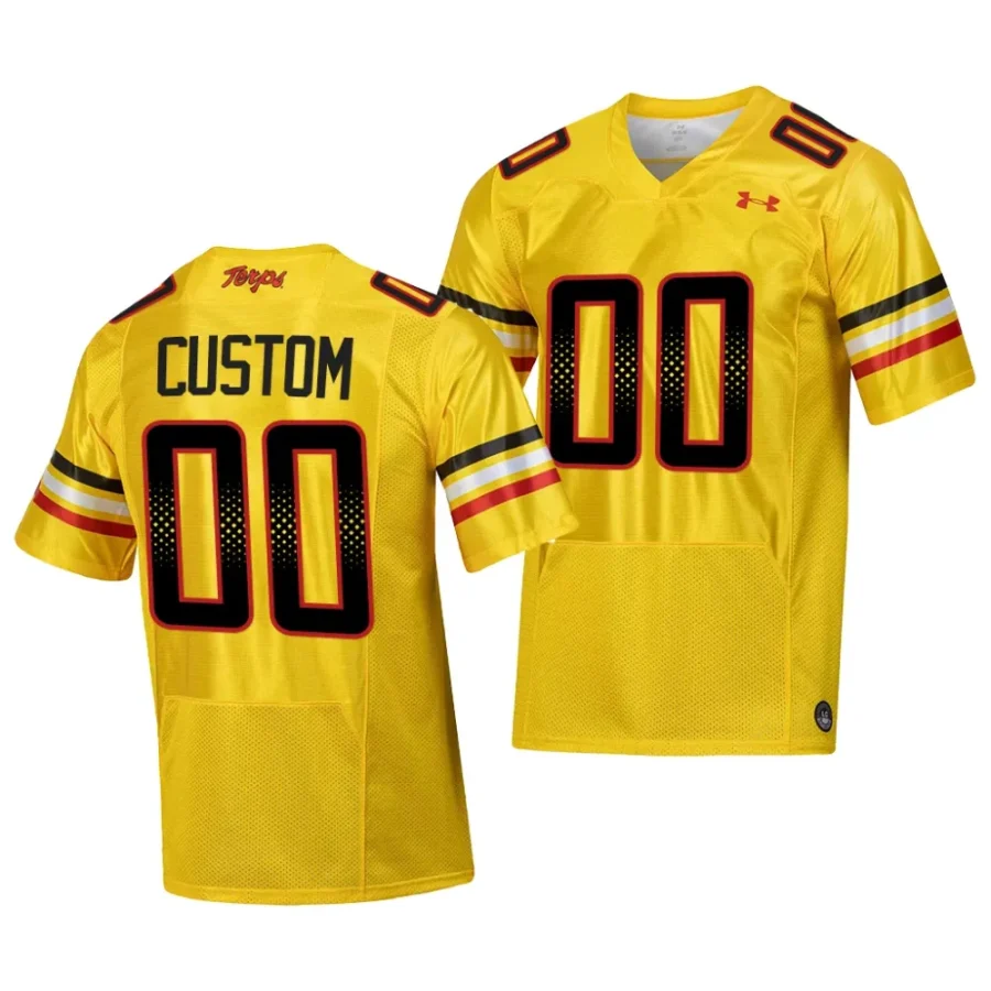 2023 maryland terrapins custom gold college football script jersey scaled