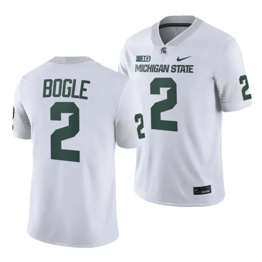 2023 michigan state spartans khris bogle white college football game jersey scaled