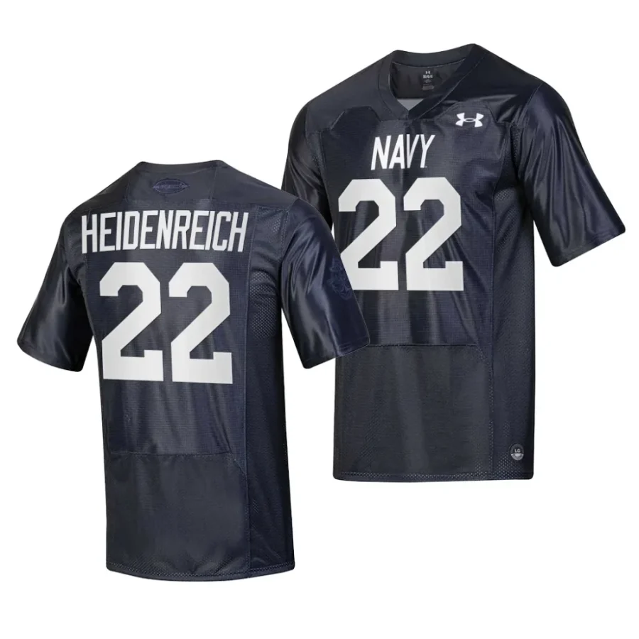 2023 navy midshipmen eli heidenreich navy silent service replica football jersey scaled