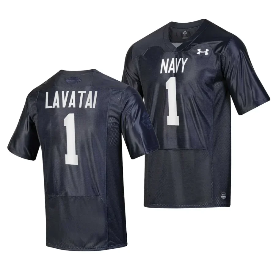 2023 navy midshipmen tai lavatai navy silent service replica football jersey scaled