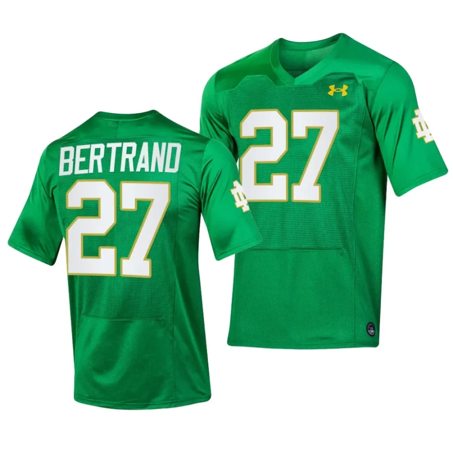 2023 notre dame fighting irish jd bertrand green replica football womenjersey scaled