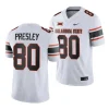 2023 oklahoma state cowboys brennan presley white college football game jersey scaled