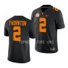 2023 tennessee volunteers dont'e thornton black alternate football jersey scaled