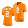 2023 tennessee volunteers dont'e thornton orange game football jersey scaled