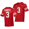 2023 texas tech red raiders bryce ramierz red throwback replica football jersey scaled