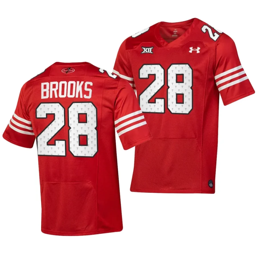 2023 texas tech red raiders tahj brooks red throwback replica football jersey scaled