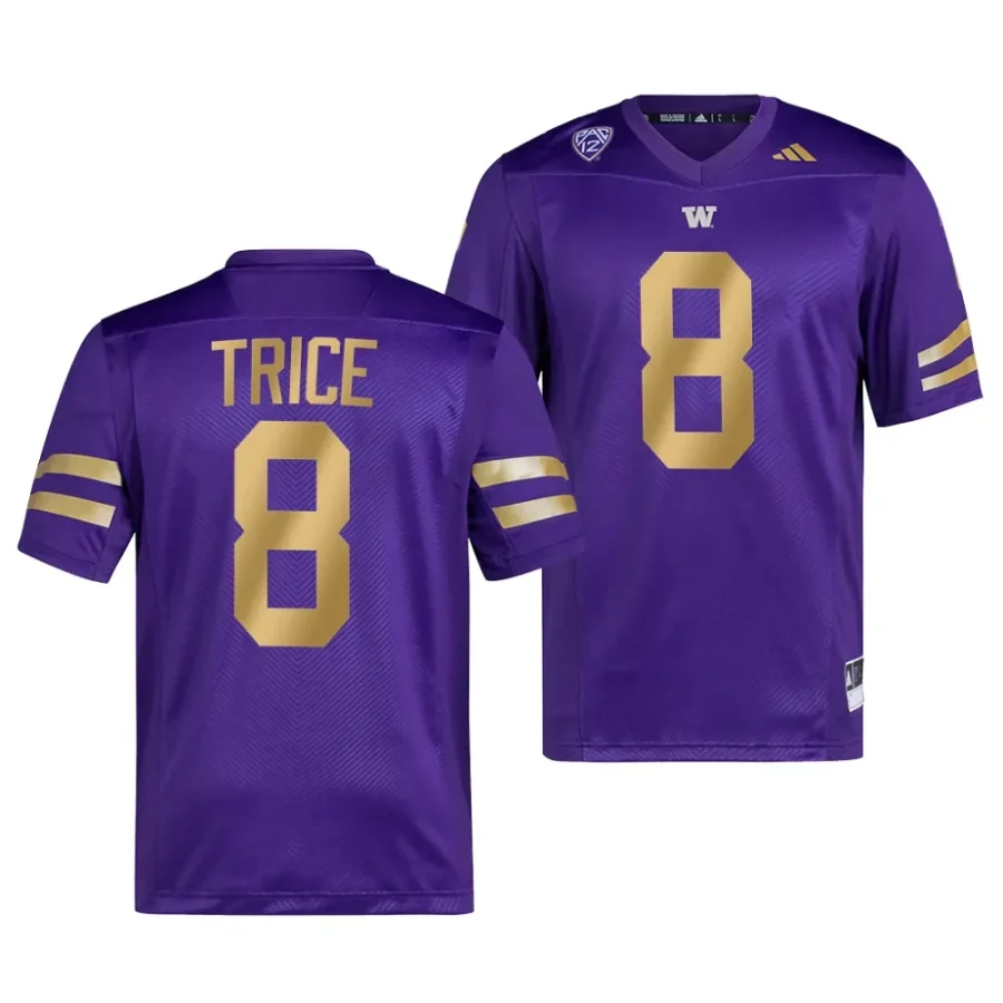 2023 washington huskies bralen trice purple premier college football jersey scaled