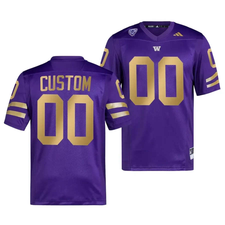 2023 washington huskies custom purple premier college football jersey scaled