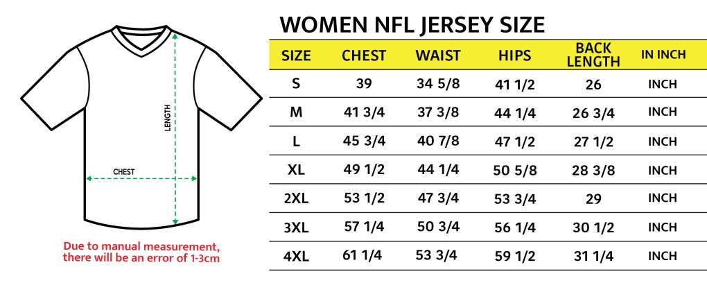 NFL Women Jersey Size NEW 1