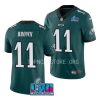 a.j. brown vapor limited super bowl lvii midnight green t shirts scaled