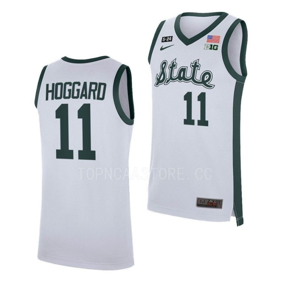a.j. hoggard white retro basketballlimited michigan state spartans jersey scaled