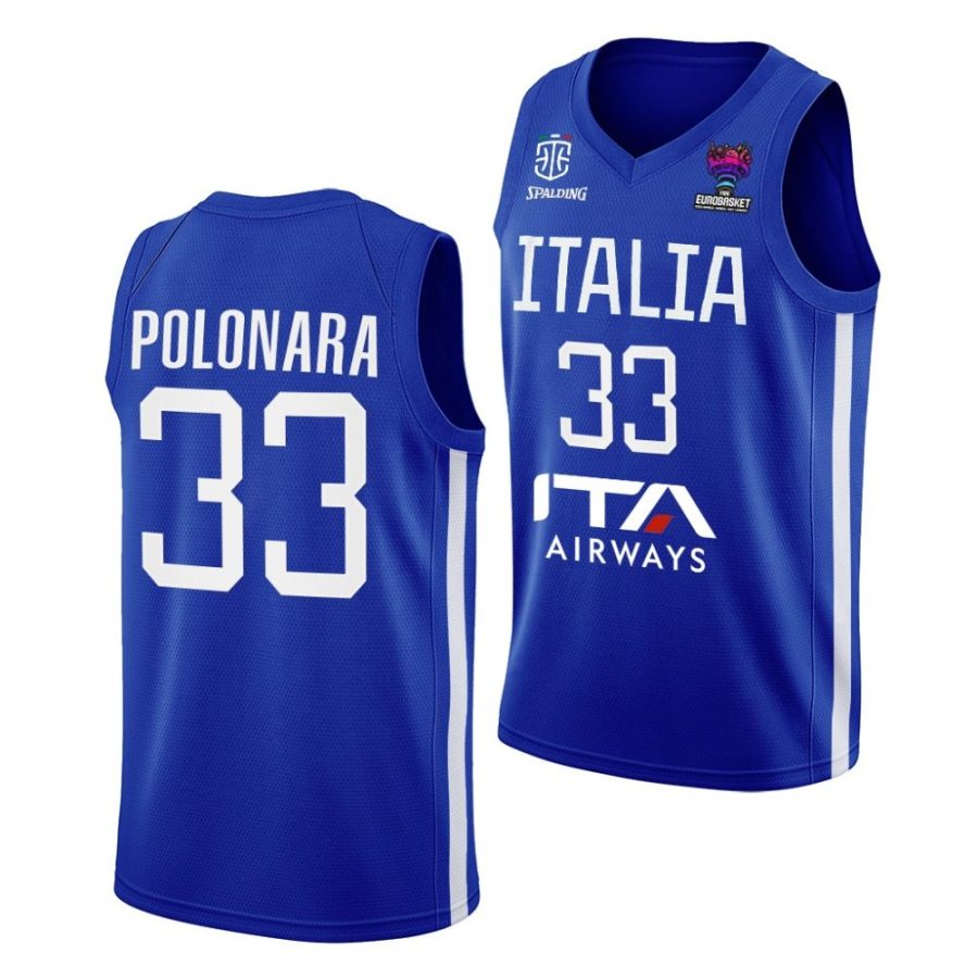 achille polonara italy eurobasket 2022 blue home jersey scaled